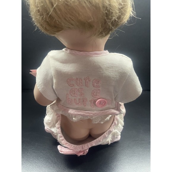 1993 Ashton Drake Galleries "Cute as a Button" Porcelain Doll Titus Tomescu - Picture 6 of 8